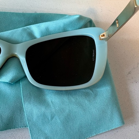 Tiffany & Co. Blue and Tortoise Sunglasses